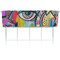 Abstract Eye Painting Valence - Front View with Window