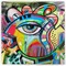 Abstract Eye Painting Vinyl Document Wallet - Apvl