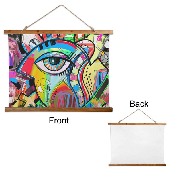 Abstract Eye Painting Wall Hanging Tapestry - Landscape - APPROVAL