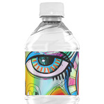 Abstract Eye Painting Water Bottle Labels - Custom Sized