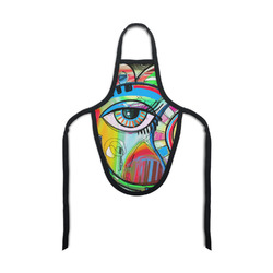 Abstract Eye Painting Bottle Apron