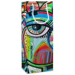 Abstract Eye Painting Wine Gift Bags - Gloss