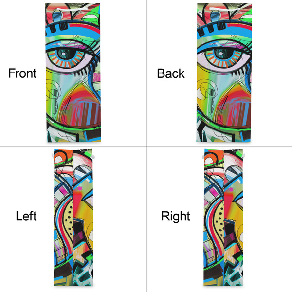 Abstract Eye Painting Wine Gift Bag - Matte - Approval