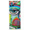 Abstract Eye Painting Wine Gift Bag - Matte - Front