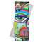 Abstract Eye Painting Yoga Mat Towel with Yoga Mat