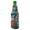 Abstract Eye Painting Zipper Bottle Cooler - ANGLE (bottle)
