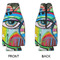 Abstract Eye Painting Zipper Bottle Cooler - APPROVAL