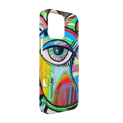 Abstract Eye Painting iPhone Case - Plastic - iPhone 13