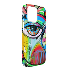 Abstract Eye Painting iPhone Case - Plastic - iPhone 13 Pro Max