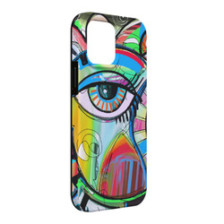 Abstract Eye Painting iPhone Case - Rubber Lined - iPhone 13 Pro Max