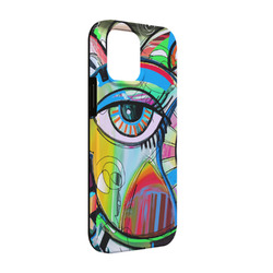 Abstract Eye Painting iPhone Case - Rubber Lined - iPhone 13
