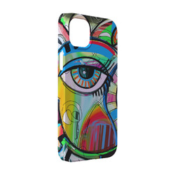 Abstract Eye Painting iPhone Case - Plastic - iPhone 14