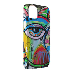 Abstract Eye Painting iPhone Case - Plastic - iPhone 14 Pro Max
