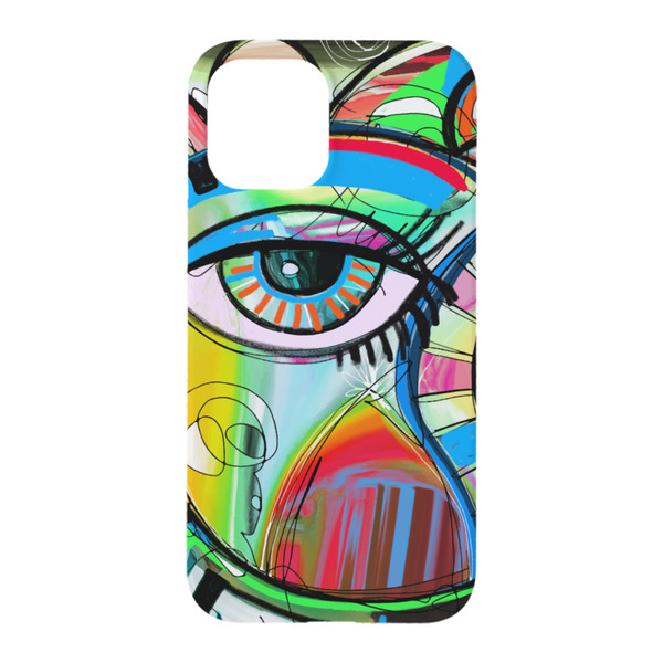 Abstract Eye Painting iPhone 15 Pro Case - Back