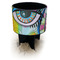 Abstract Eye Painting Black Beach Spiker Drink Holder