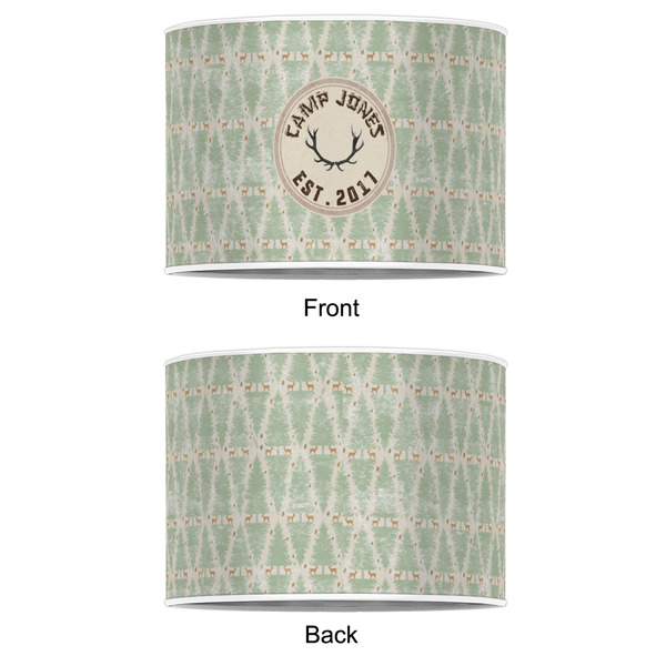 Deer 12" Drum Lampshade - APPROVAL (Poly Film)