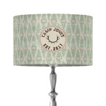 Deer 12" Drum Lamp Shade - Fabric (Personalized)