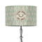 Deer 12" Drum Lampshade - ON STAND (Fabric)