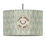 Deer 12" Drum Pendant Lamp - Fabric (Personalized)