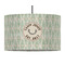 Deer 12" Drum Pendant Lamp - Fabric (Personalized)