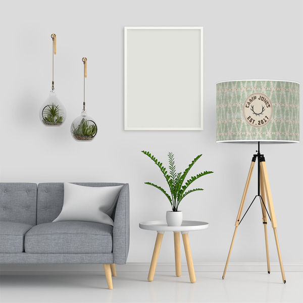 Deer 16" Drum Lampshade - LIFESTYLE