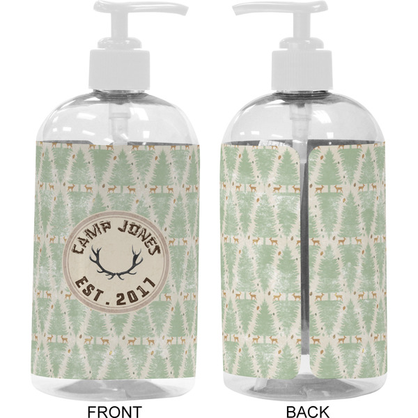 Deer 16 oz Plastic Liquid Dispenser- Approval- White