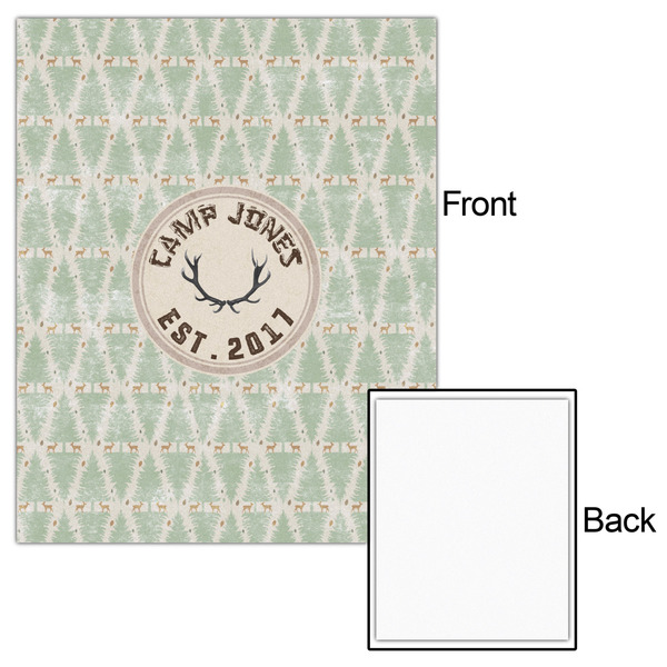 Deer 16x20 - Matte Poster - Front & Back