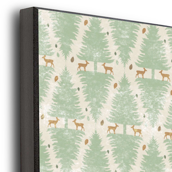 Deer 16x20 Wood Print - Closeup