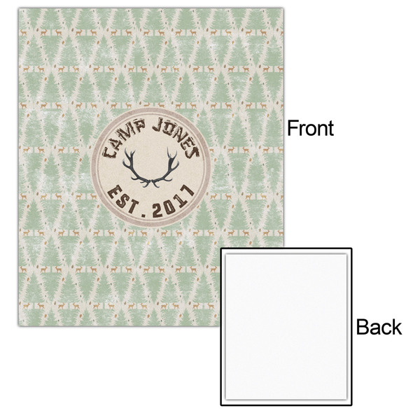 Deer 20x24 - Matte Poster - Front & Back