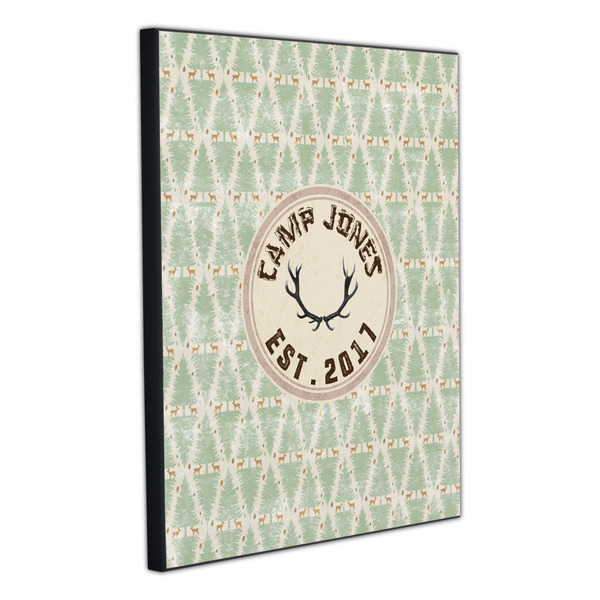 Deer 20x24 Wood Print - Angle View