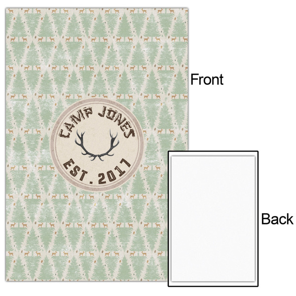 Deer 24x36 - Matte Poster - Front & Back