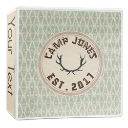 Deer 3-Ring Binder - 2 inch (Personalized)