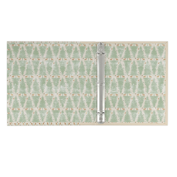 Deer 3 Ring Binders - Full Wrap - 1" - OPEN INSIDE