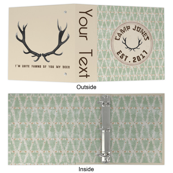 Deer 3 Ring Binders - Full Wrap - 2" - APPROVAL