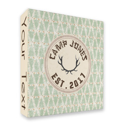 Deer 3 Ring Binder - Full Wrap (Personalized)