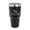 Deer 30 oz Stainless Steel Tumbler - Black - Single Sided (Personalized)