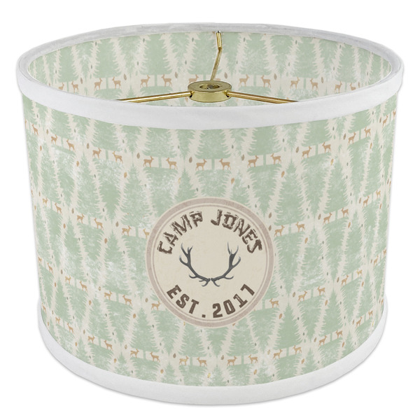 Deer 8" Drum Lampshade - ANGLE Poly-Film