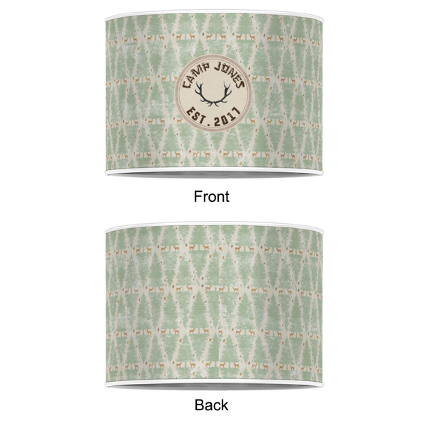 Deer 8" Drum Lampshade - APPROVAL (Poly Film)