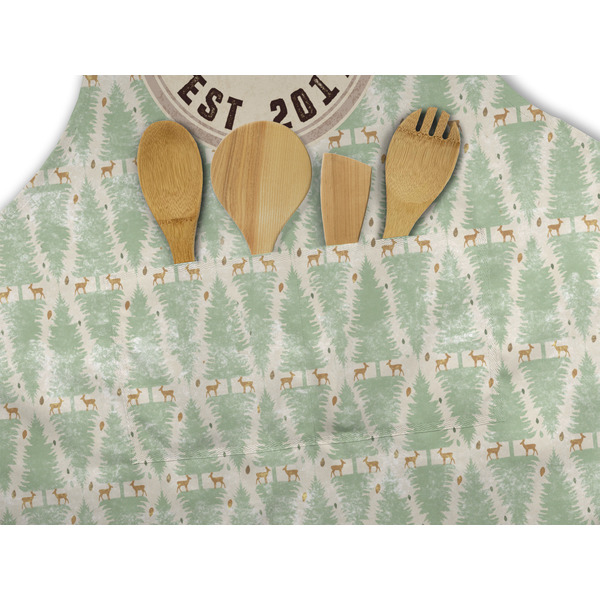 Deer Apron - Pocket Detail with Props