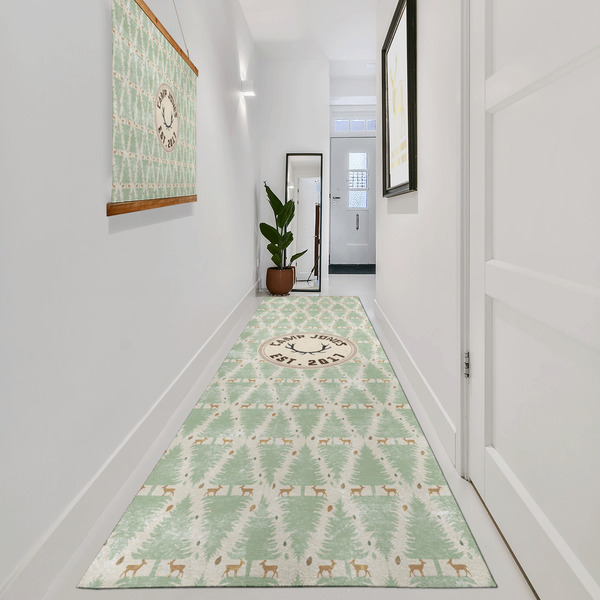 Deer Area Rug Sizes - In Context (vertical)