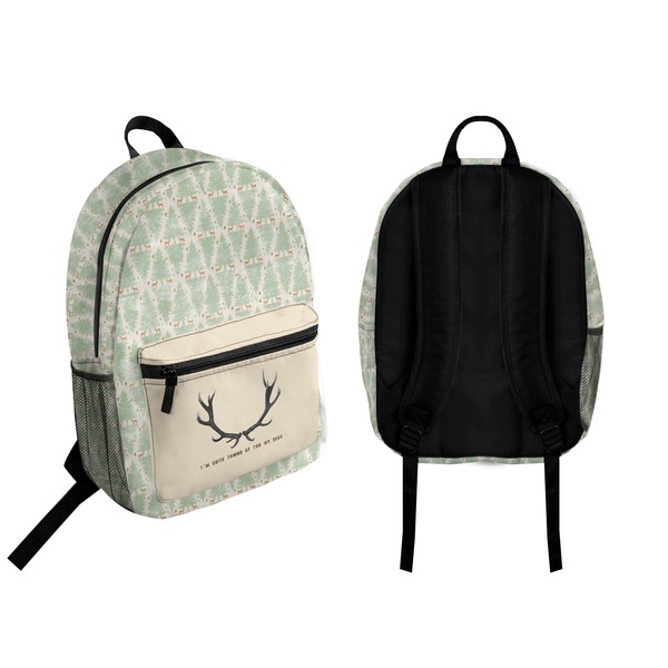 Deer Backpack front and back - Apvl