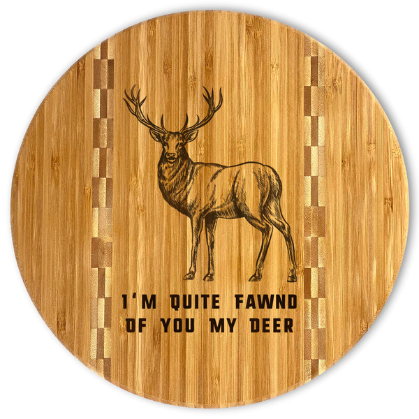Custom Deer Bamboo Cutting Board (Personalized)