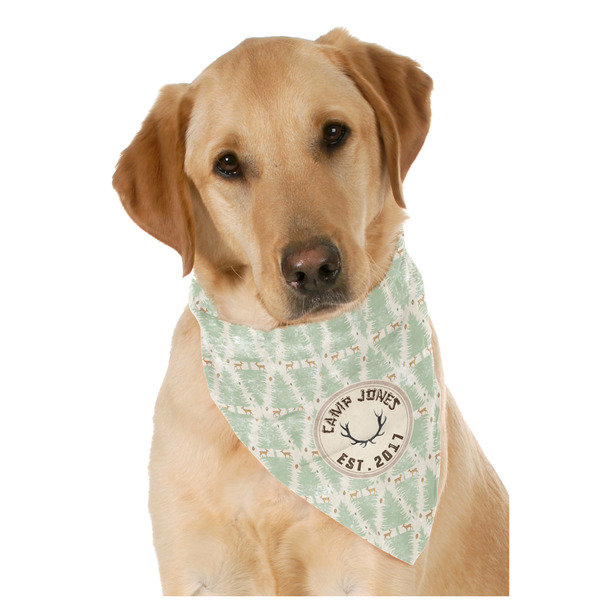 Custom Deer Dog Bandana Scarf w/ Name or Text