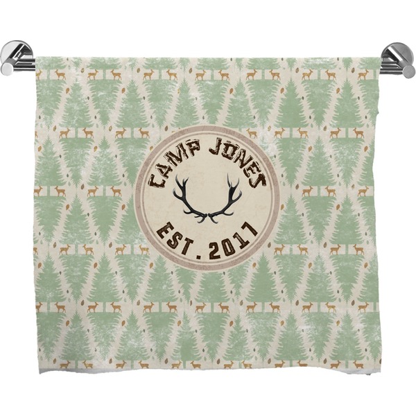 Custom Deer Bath Towel (Personalized)