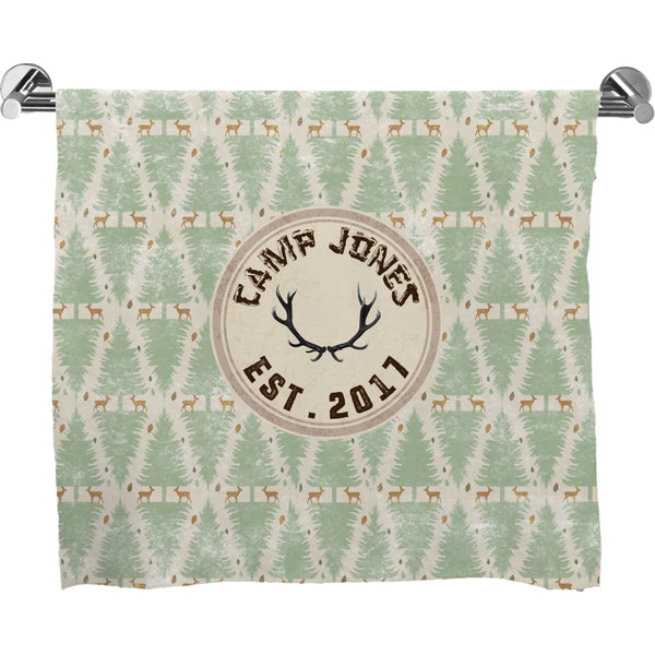 Custom Deer Bath Towel (Personalized)