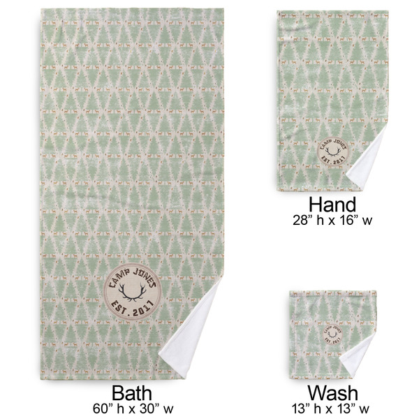 Deer Bath Towel Sets - 3-piece - Approval