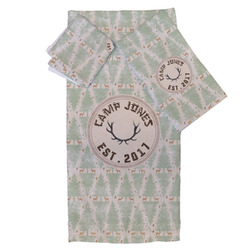 Deer Bath Towel Set - 3 Pcs (Personalized)
