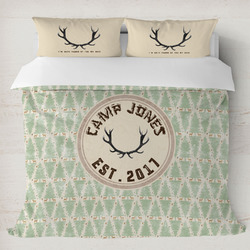 Deer Duvet Cover Set - King (Personalized)