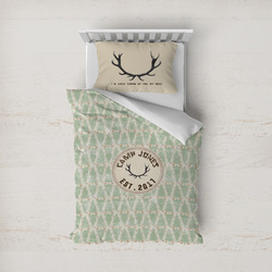 Deer Duvet Cover Set - Twin (Personalized)