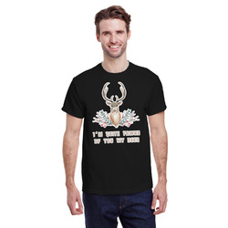 Deer T-Shirt - Black (Personalized)